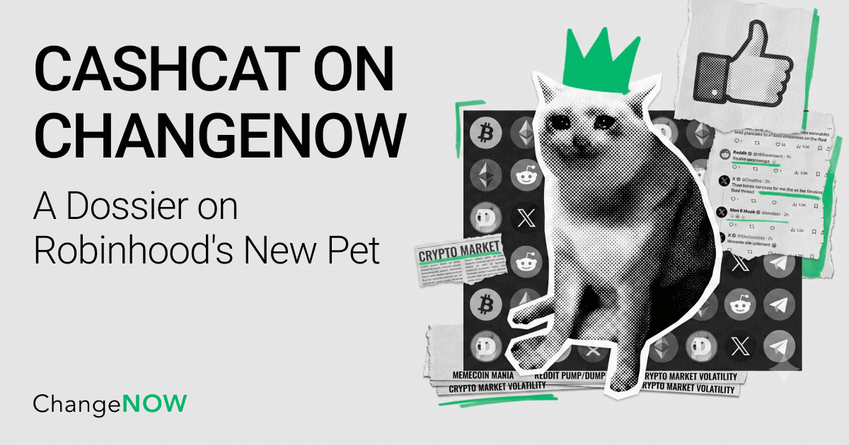 Cashcat coin live on changenow