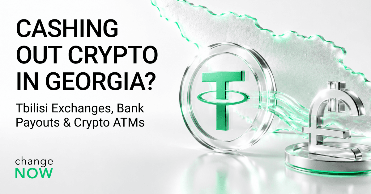 How to cash out crypto in Tbilisi.